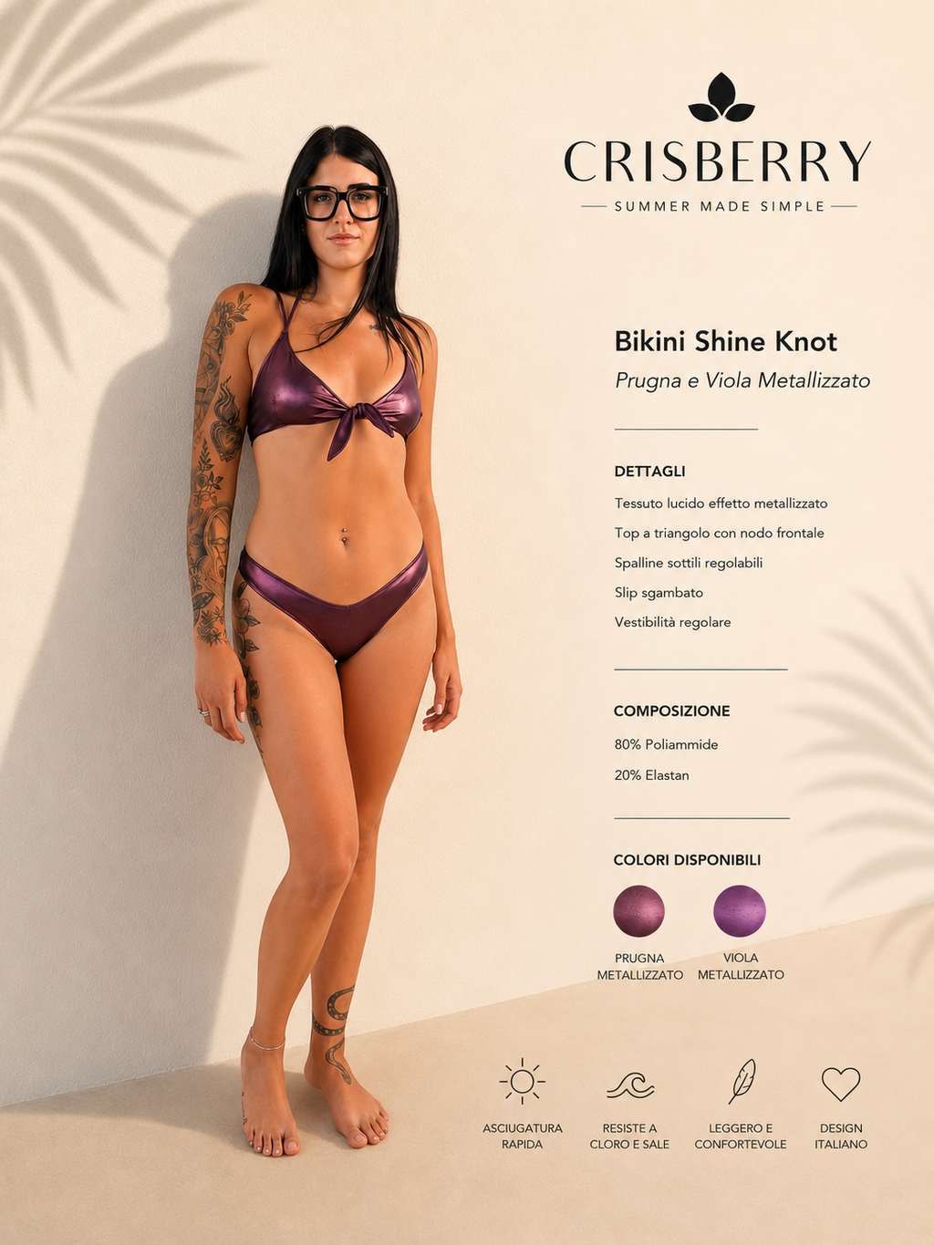 Bikini Shine Knot